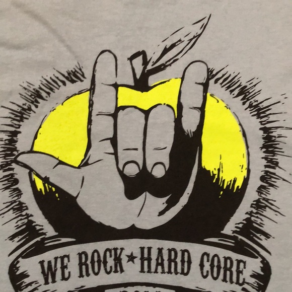 Whole Foods We Rock Hard Core short sleeve t-shirt New, Adult XL - Picture 1 of 16